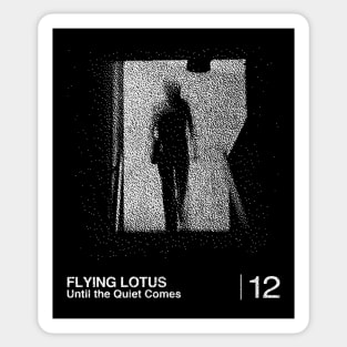 Flying Lotus / Minimalist Graphic Artwork Fan Design Sticker